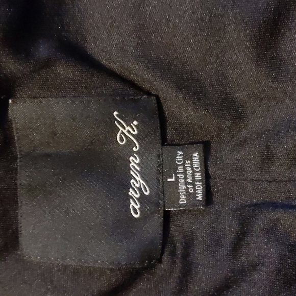 Aryn K color block bodycon skirt size L - Picture 12 of 14